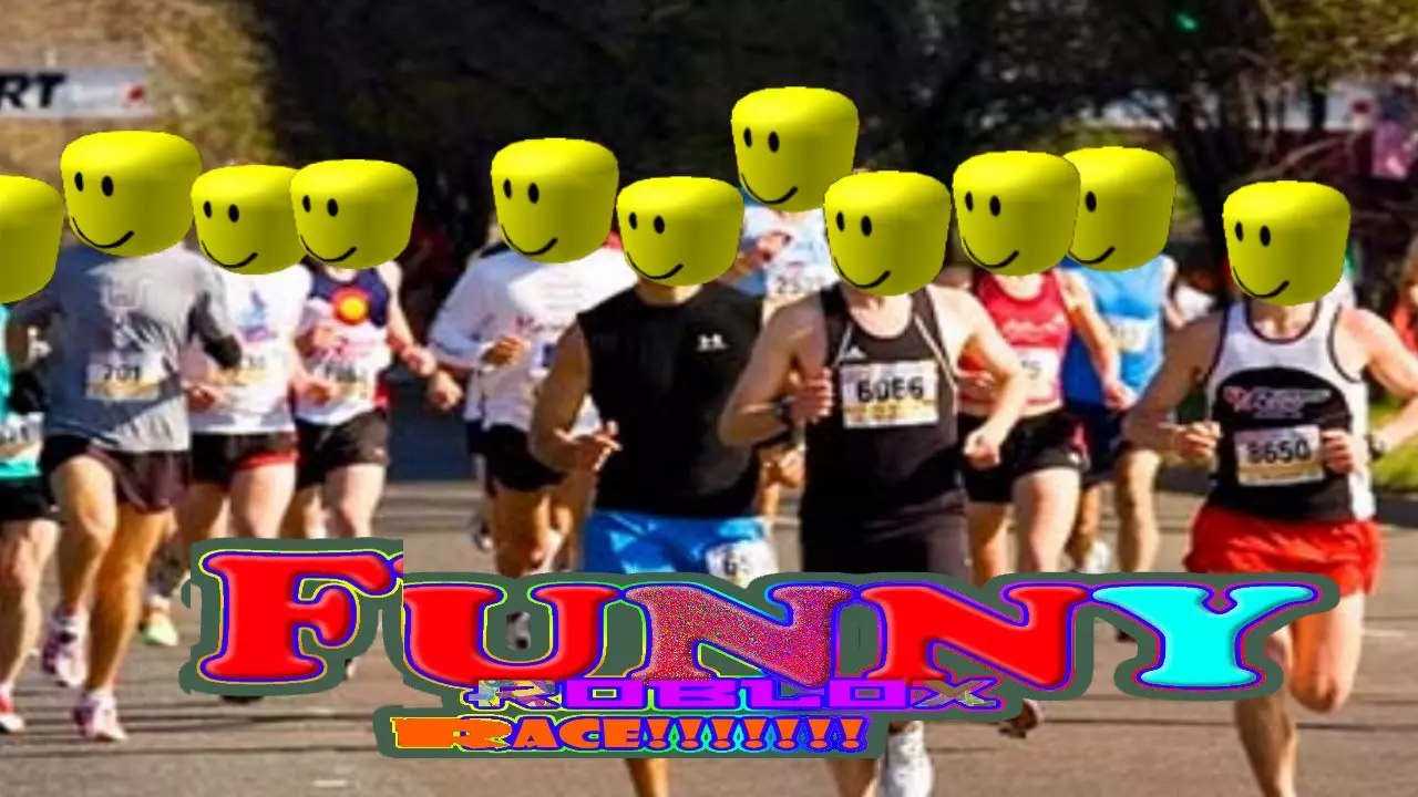 Thumbnail for FUNNY ROBLOX RACE!!!!!