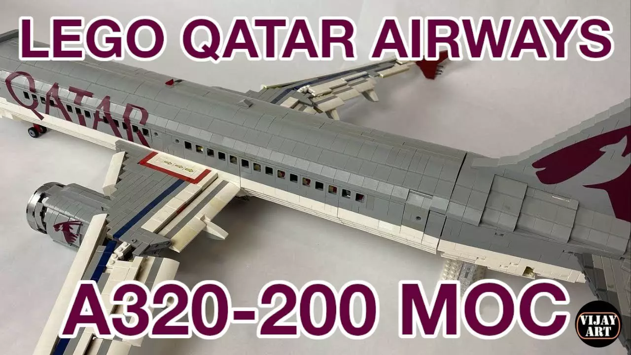 Thumbnail for LEGO Qatar Airways A320-200 MOC