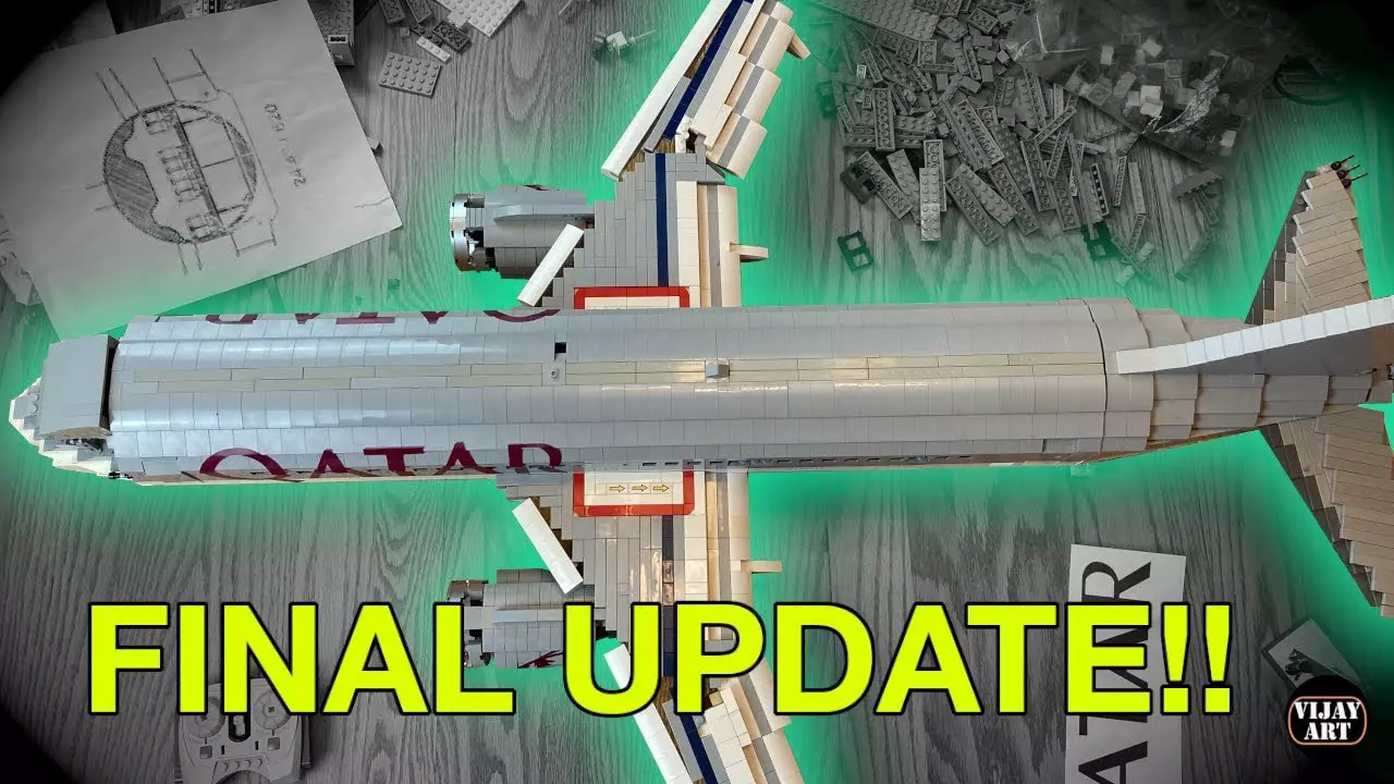 Thumbnail for LEGO Qatar Airways A320-200 FINAL UPDATE!!