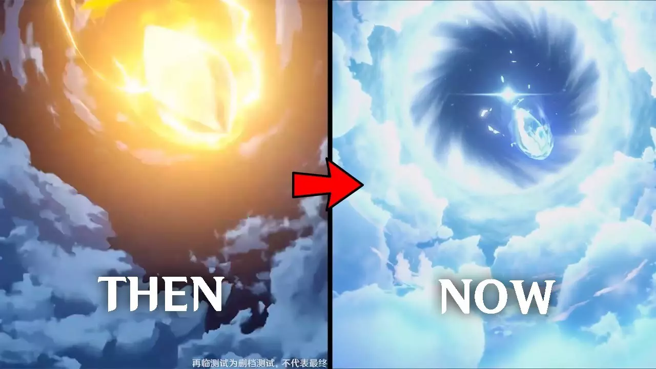 Thumbnail for Genshin Impact Gacha - Then vs Now